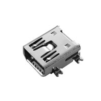 MINI USB 5P母座B Type 短体SMT式